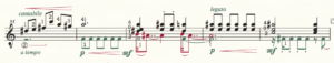 sample of expressive marks from Of the Spheres